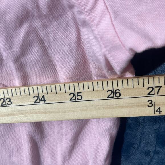 True Measure Casual Short Sleeve Premium Cotton Pink Dress Shirt Mens Size XXL - Picture 4 of 6